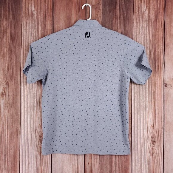 Footjoy FJ Mens Medium 2018 US Open Shinnecock Hills Embroidered Golf Polo Shirt - Picture 2 of 13